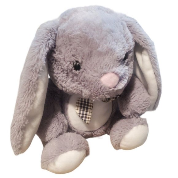 Gray Rabbit Plush Inter American Products Stuffed Animal Bunny Toy - Picture 2 of 8